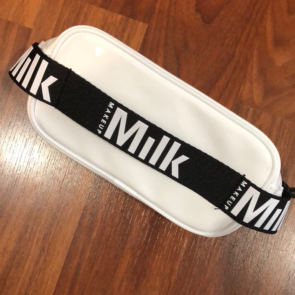 Milk cosmetic bag